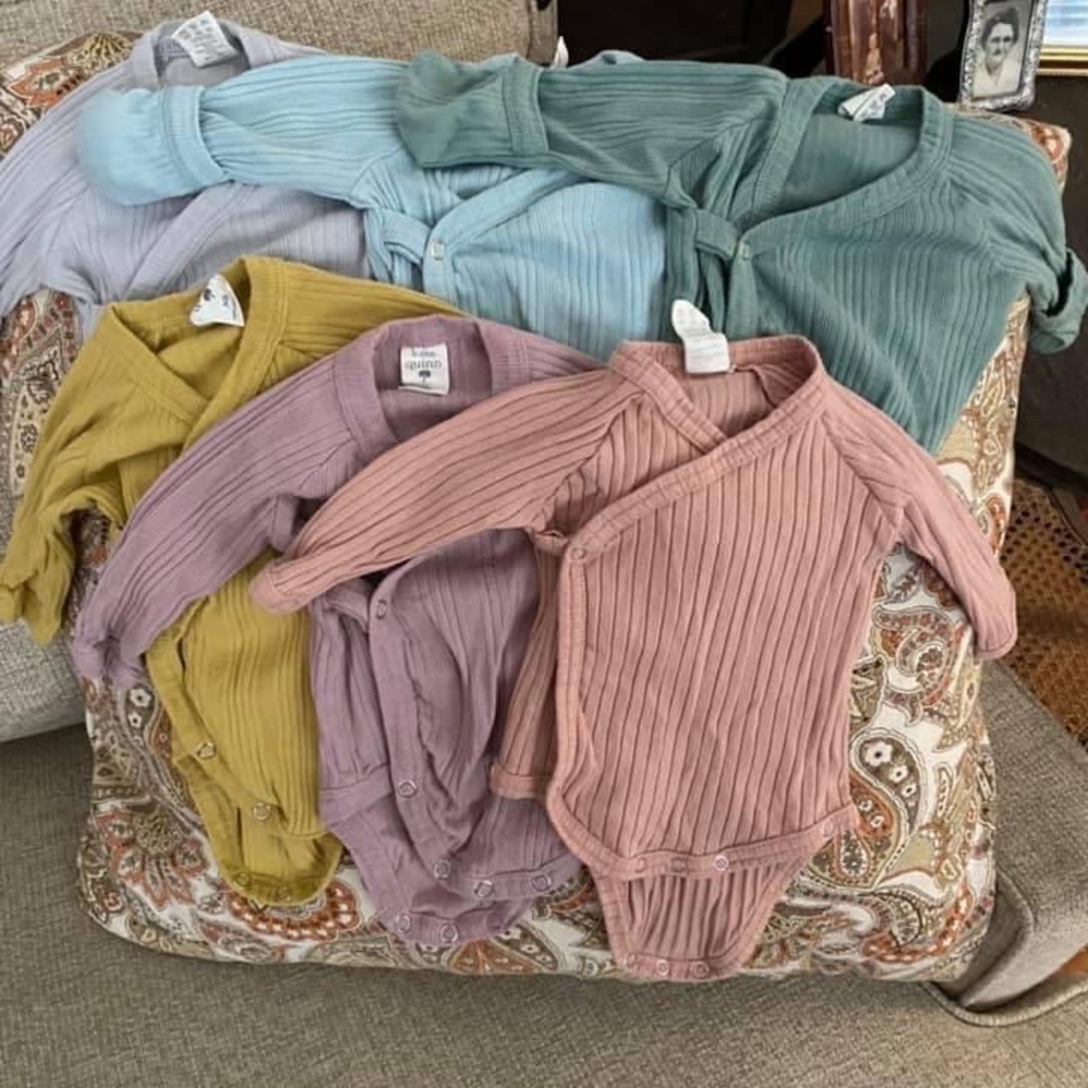 Kate Quinn Newborn Kimono Bodysuits